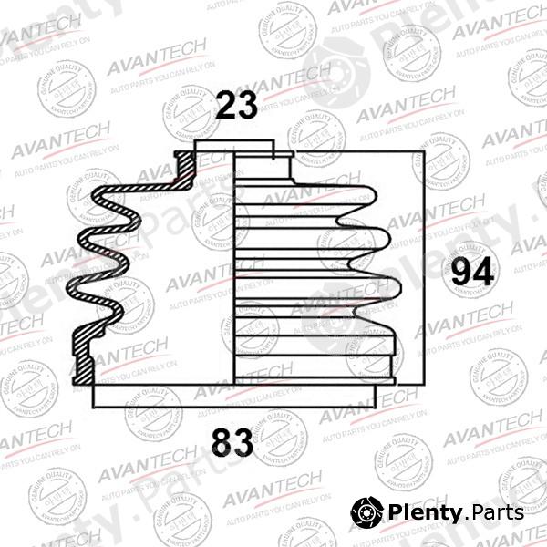  AVANTECH part BD0802 Replacement part