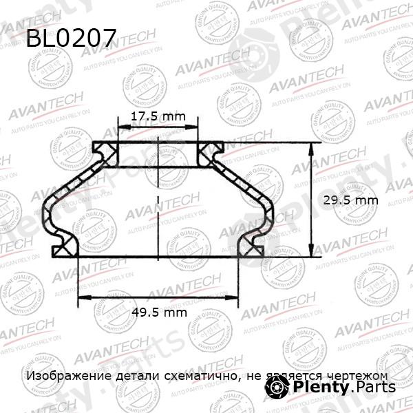  AVANTECH part BL0207 Replacement part