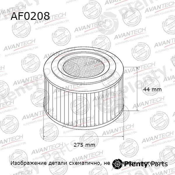  AVANTECH part AF0208 Replacement part