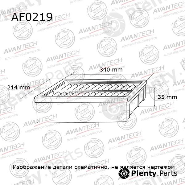  AVANTECH part AF0219 Replacement part