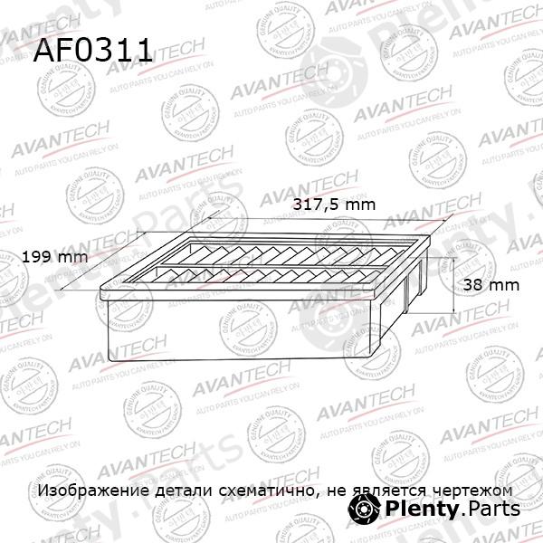  AVANTECH part AF0311 Replacement part