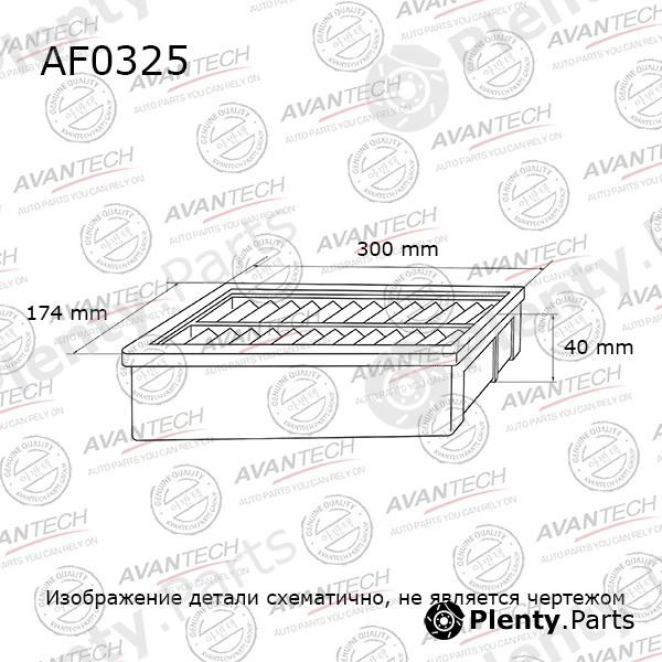  AVANTECH part AF0325 Replacement part