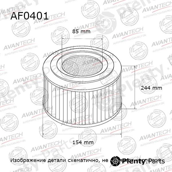  AVANTECH part AF0401 Replacement part