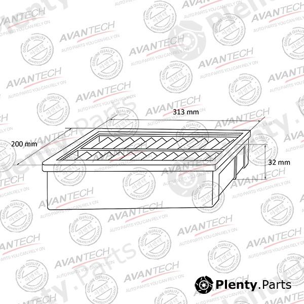  AVANTECH part AF0418 Replacement part