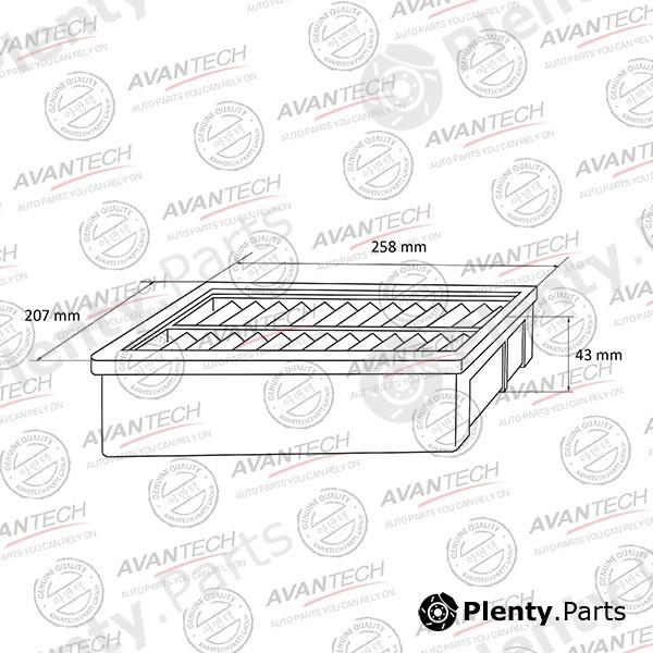 AVANTECH part AF0711 Replacement part