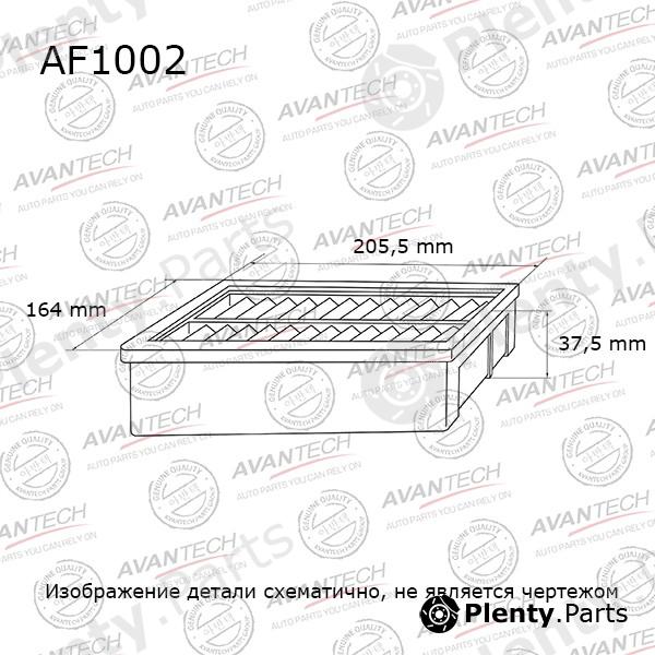  AVANTECH part AF1002 Replacement part