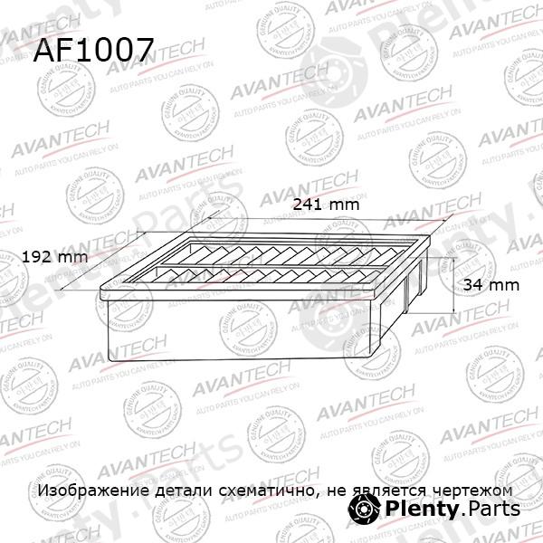  AVANTECH part AF1007 Replacement part