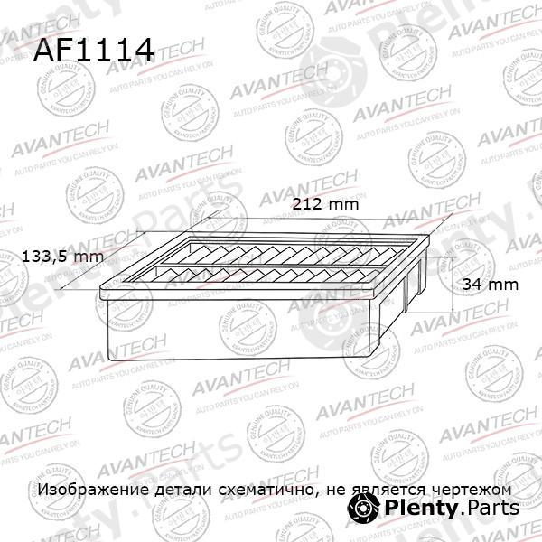  AVANTECH part AF1114 Replacement part