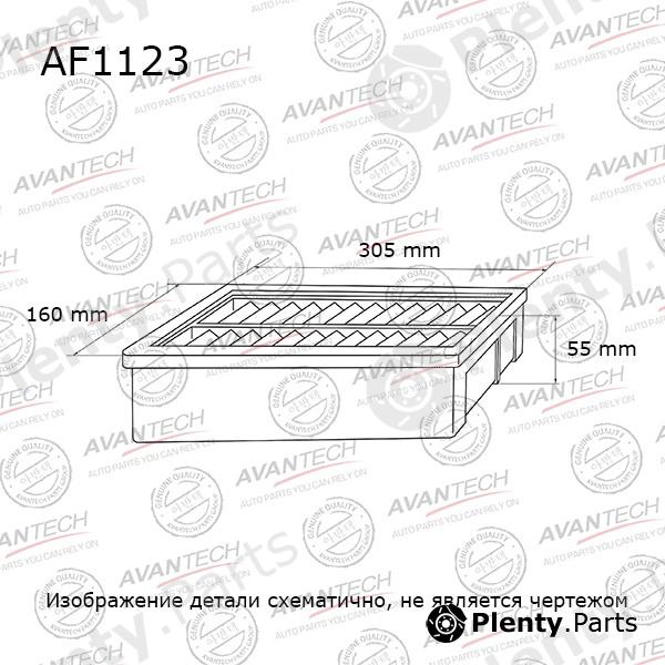  AVANTECH part AF1123 Replacement part