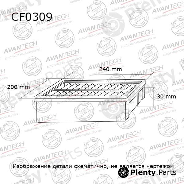  AVANTECH part CF0309 Replacement part