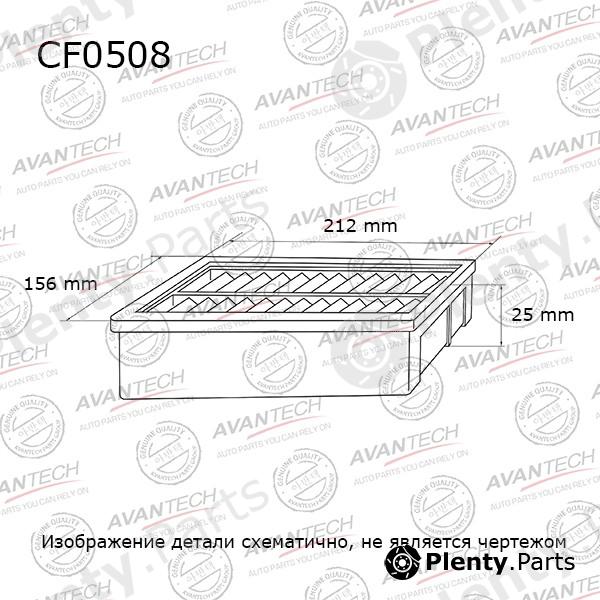  AVANTECH part CF0508 Replacement part