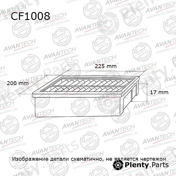  AVANTECH part CF1008 Replacement part