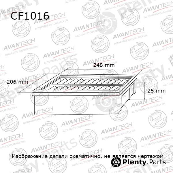  AVANTECH part CF1016 Replacement part