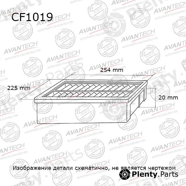  AVANTECH part CF1019 Replacement part