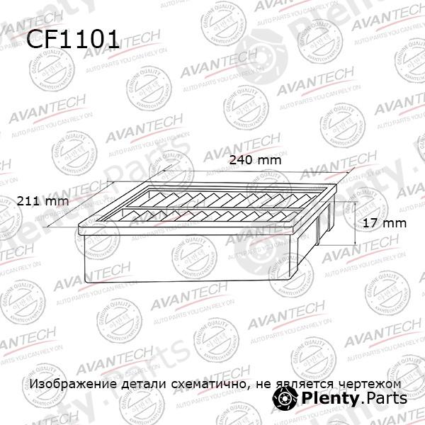  AVANTECH part CF1101 Replacement part