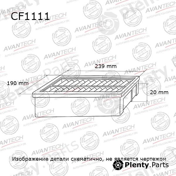  AVANTECH part CF1111 Replacement part