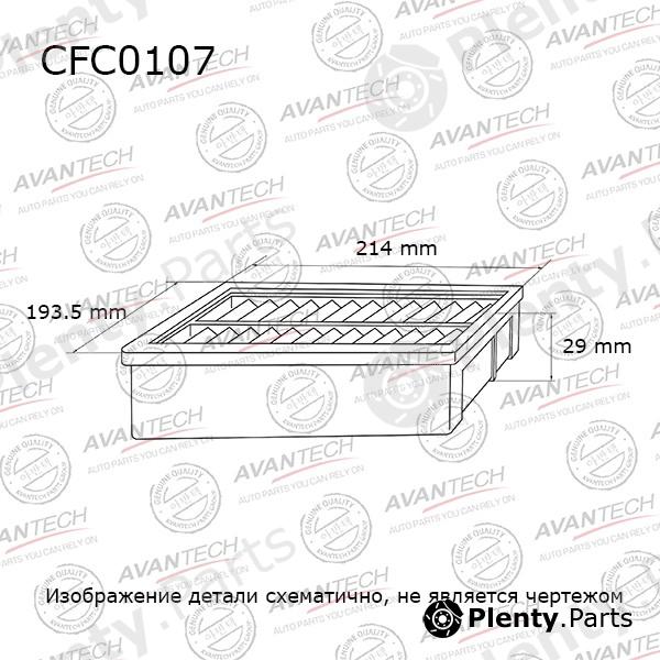  AVANTECH part CFC0107 Replacement part