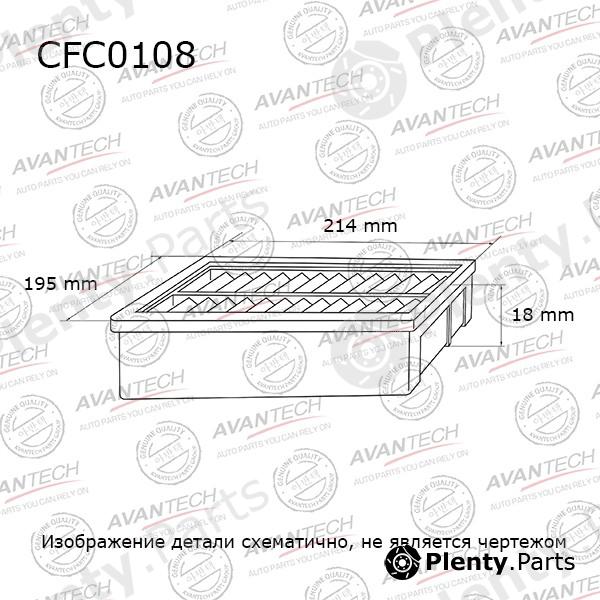  AVANTECH part CFC0108 Replacement part