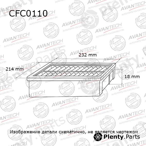  AVANTECH part CFC0110 Replacement part