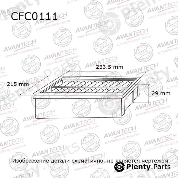  AVANTECH part CFC0111 Replacement part