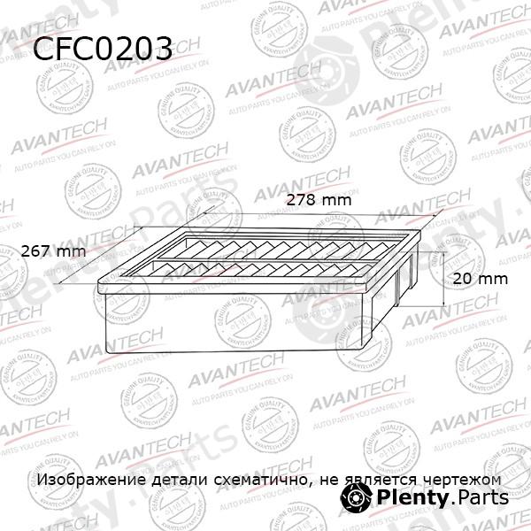  AVANTECH part CFC0203 Replacement part