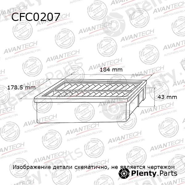  AVANTECH part CFC0207 Replacement part
