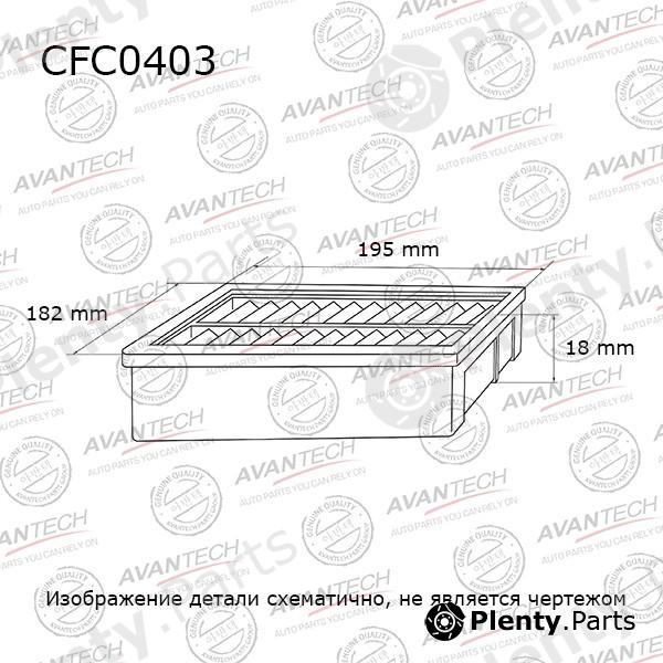  AVANTECH part CFC0403 Replacement part
