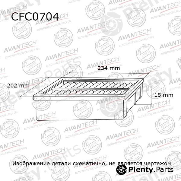  AVANTECH part CFC0704 Replacement part