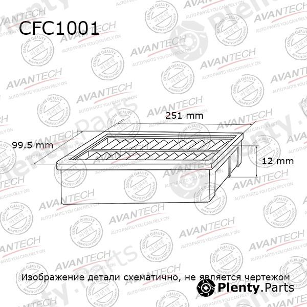  AVANTECH part CFC1001 Replacement part