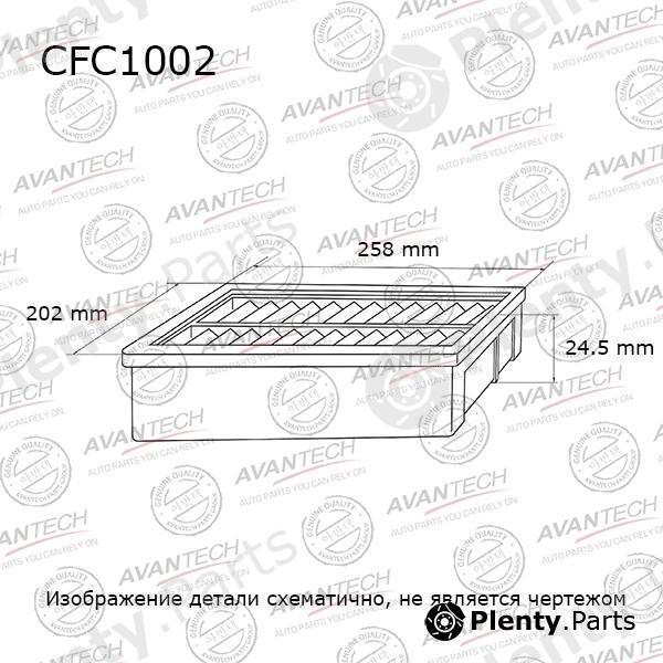  AVANTECH part CFC1002 Replacement part
