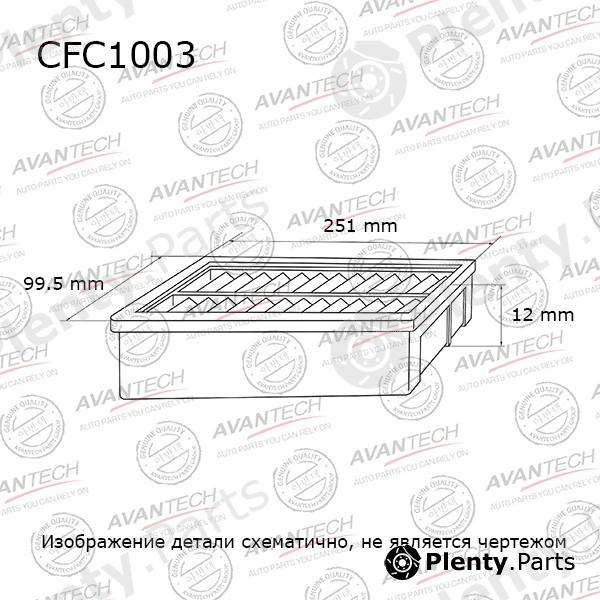 AVANTECH part CFC1003 Replacement part