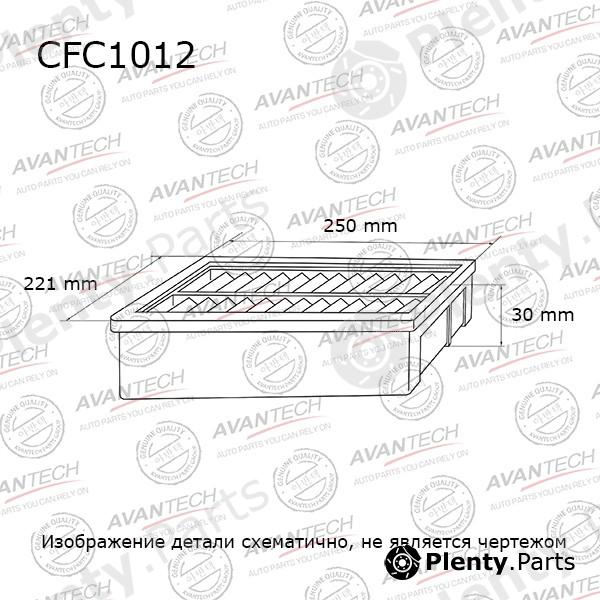  AVANTECH part CFC1012 Replacement part