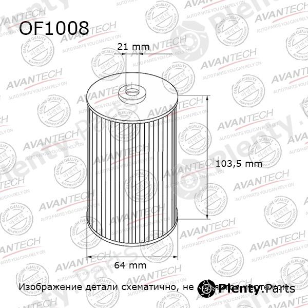  AVANTECH part OF1008 Replacement part