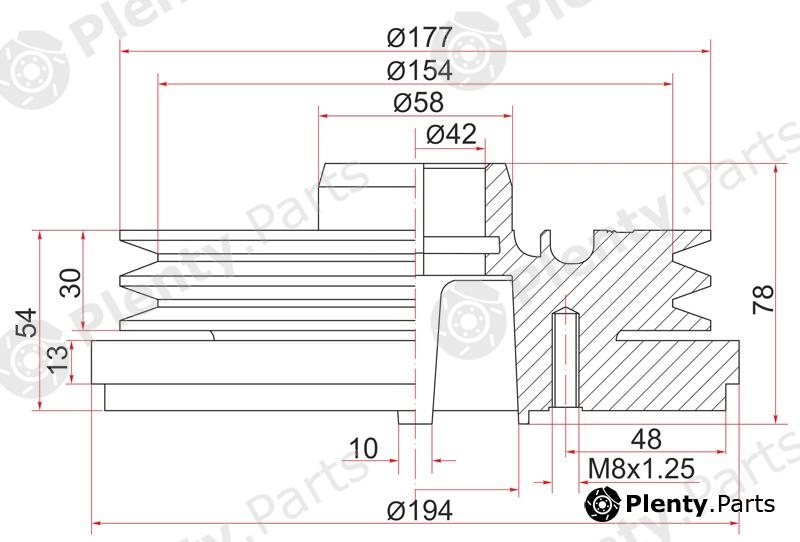  SAT part ST1340817020 Replacement part