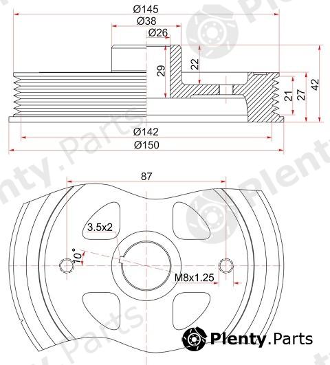  SAT part ST1347037020 Replacement part