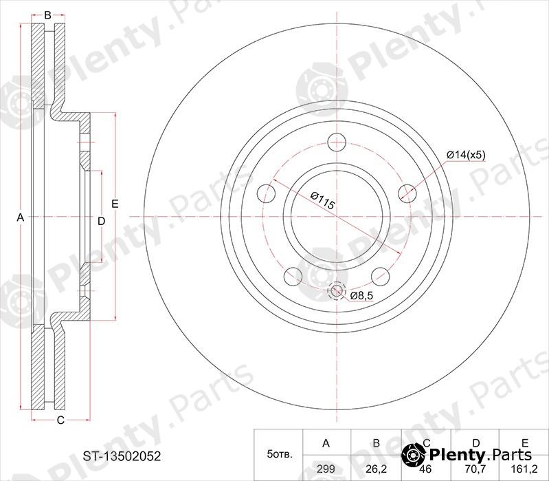  SAT part ST-13502052 (ST13502052) Replacement part