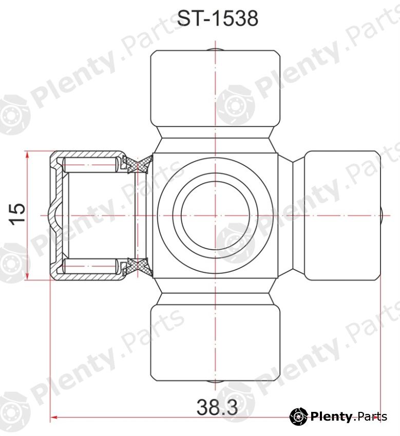 SAT part ST1538 Replacement part