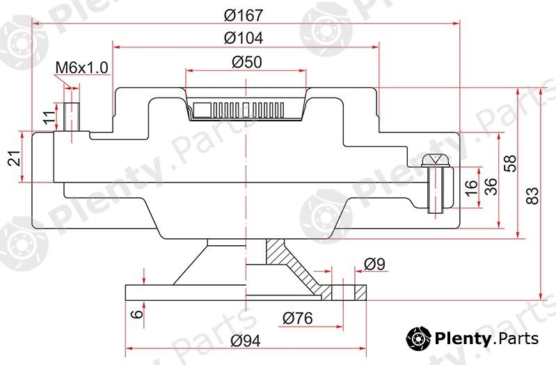  SAT part ST-16210-50051 (ST1621050051) Replacement part
