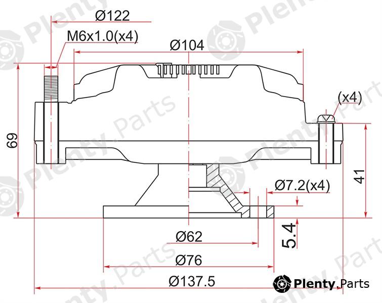  SAT part ST1621064020 Replacement part