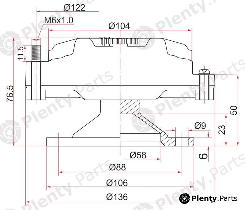  SAT part ST1621064030 Replacement part