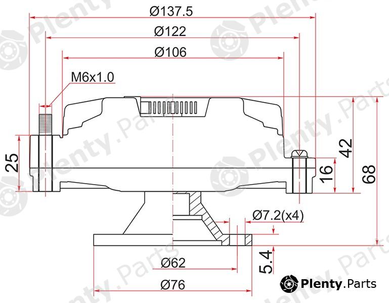  SAT part ST-16210-70040 (ST1621070040) Replacement part