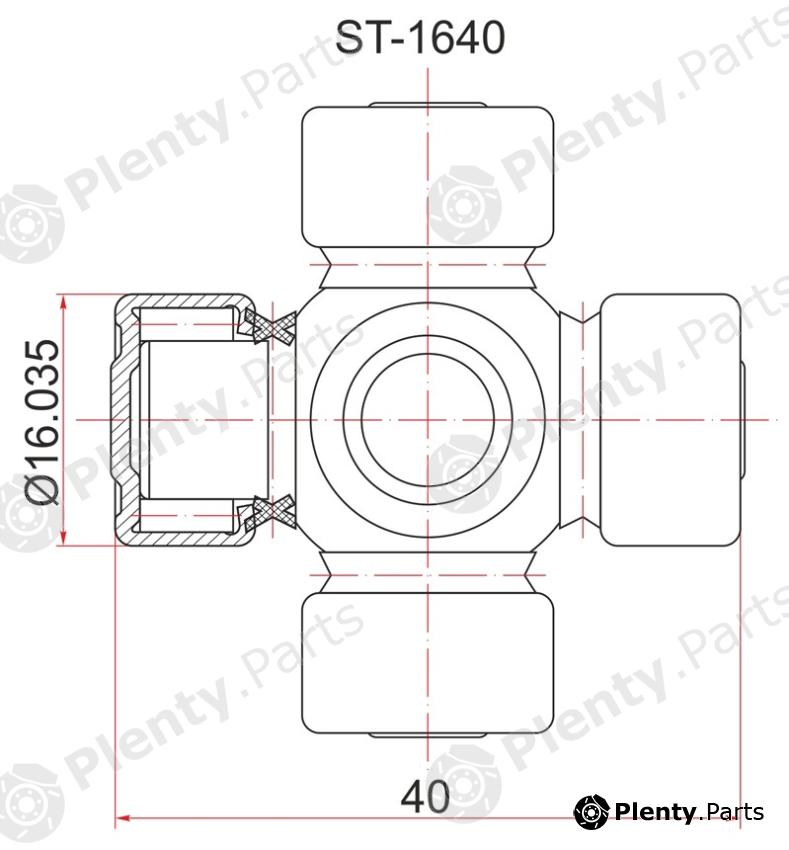  SAT part ST1640 Replacement part