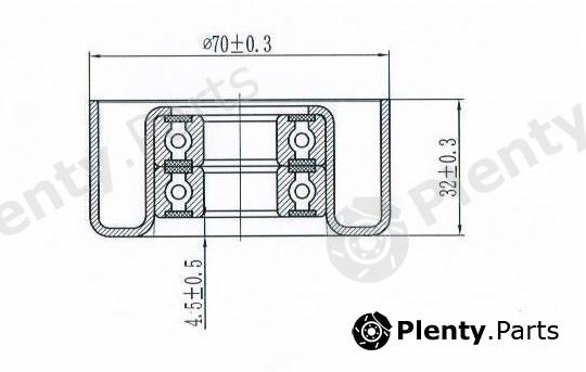  SAT part ST-16620-0W110 (ST166200W110) Replacement part