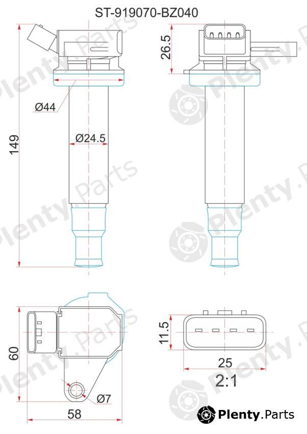  SAT part ST19070BZ040 Replacement part