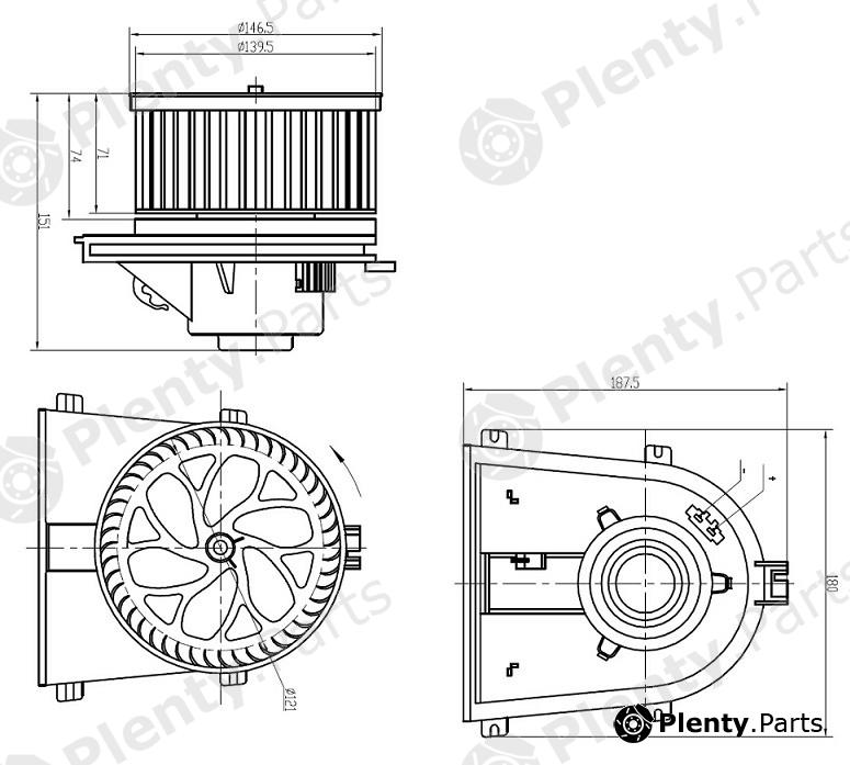  SAT part ST-1J1819021C (ST1J1819021C) Replacement part