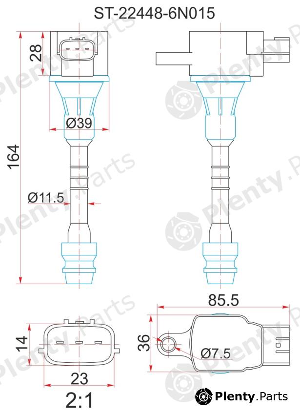  SAT part ST-22448-6N015 (ST224486N015) Replacement part