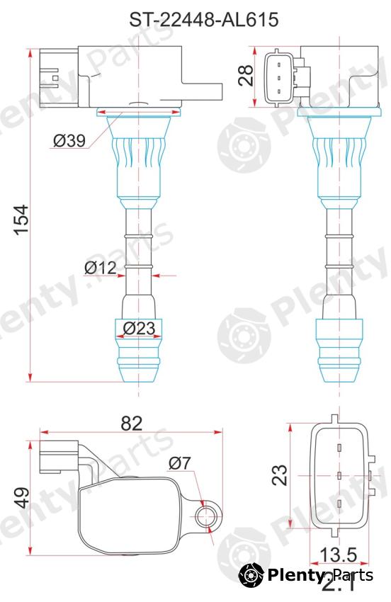  SAT part ST22448AL615 Replacement part