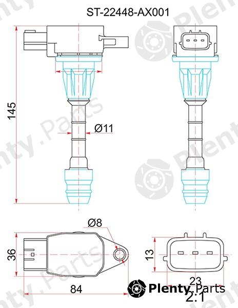  SAT part ST22448AX001 Replacement part