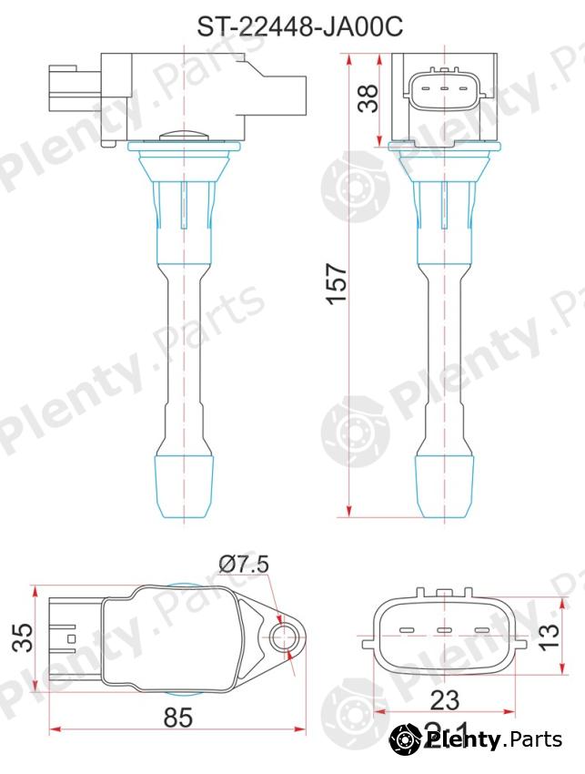  SAT part ST22448JA00C Replacement part