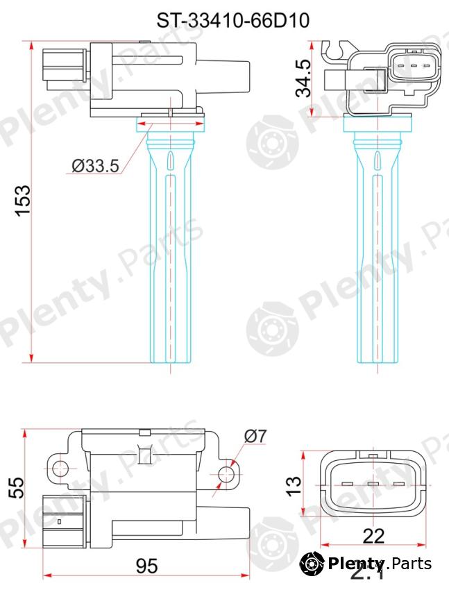  SAT part ST3341066D10 Replacement part
